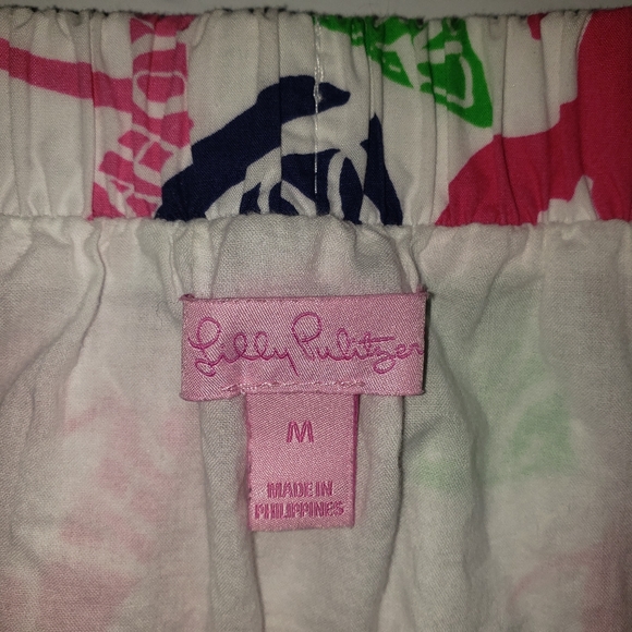 LILLY PULITZER WHITE ROCK MY BOAT SKIRT SIZE MEDIUM - Picture 7 of 11